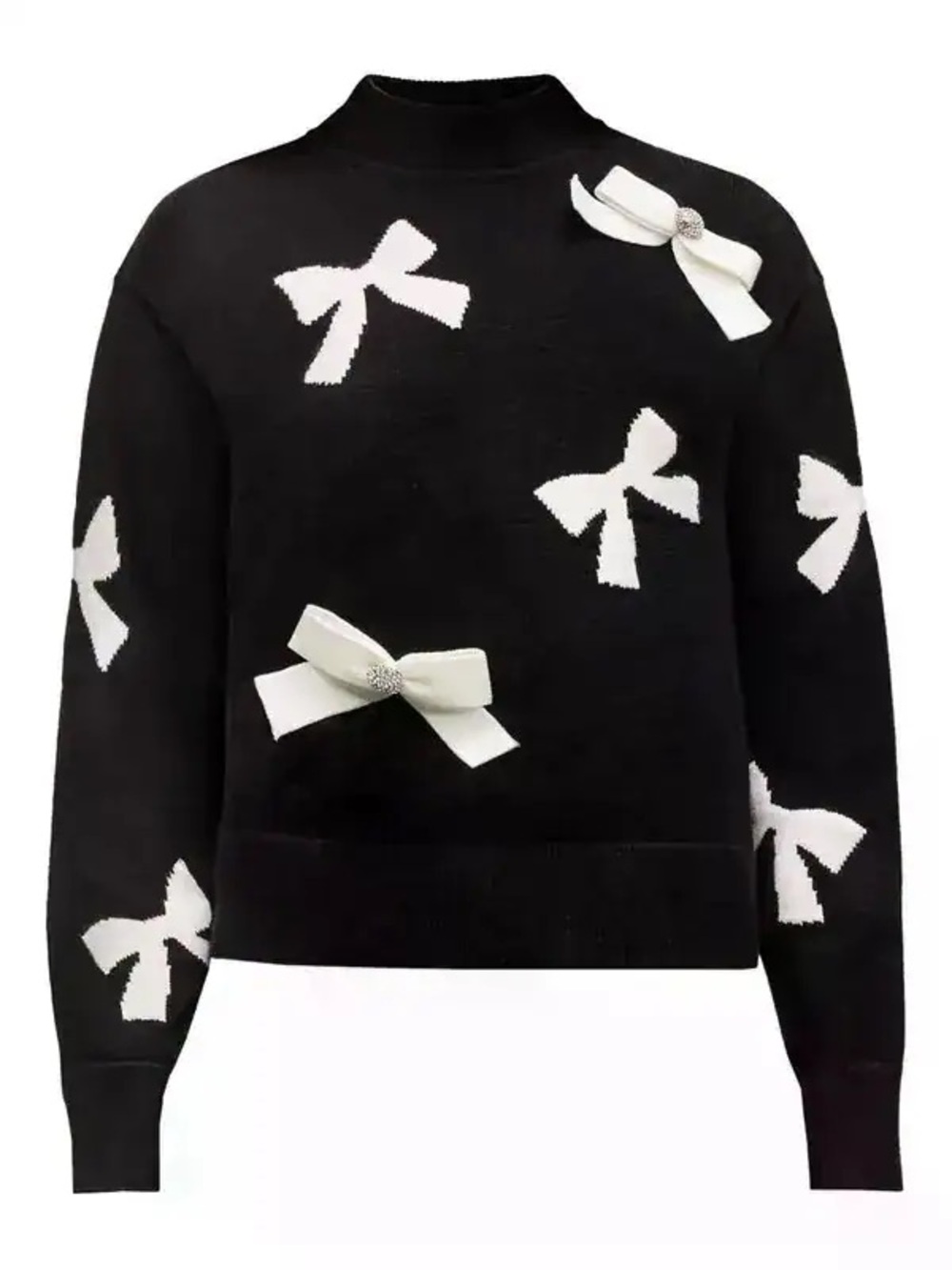 KARL LAGERFELD 3D Bow Sweater - Picture 3 of 6